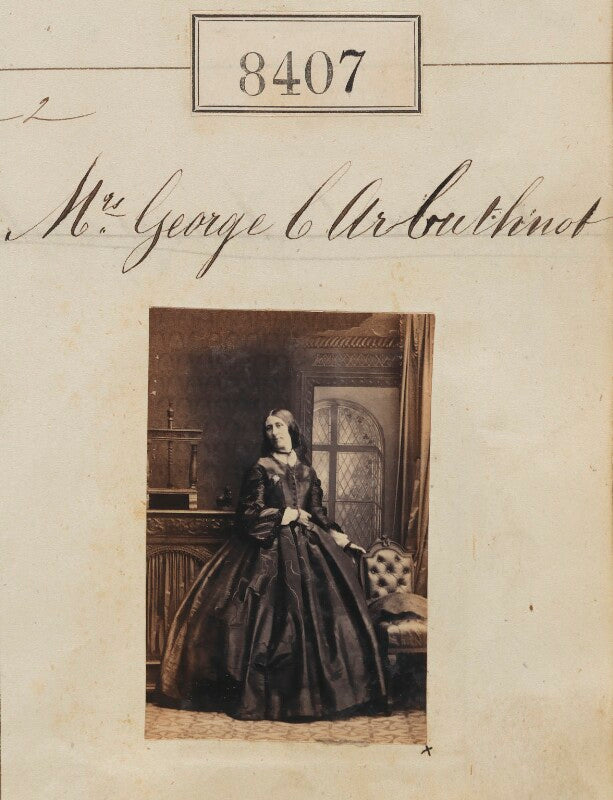 Possibly caroline ramsay arbuthnot (née hay) ('mrs george c. arbuthnot') npg ax58226