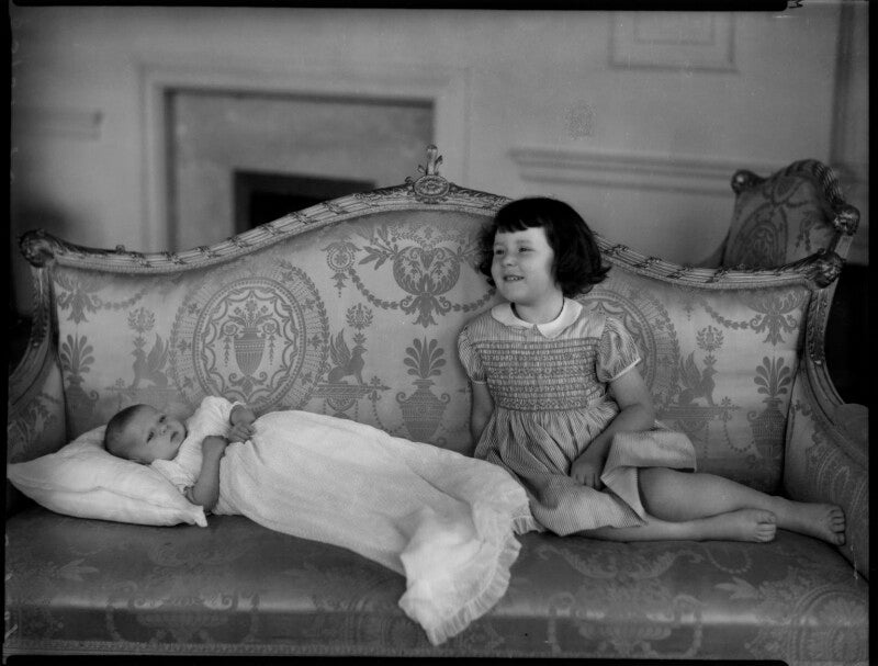 (pamela) jane marguerite (née berry), lady mobbs; hon. mary anne van raalte (née berry) npg x153105