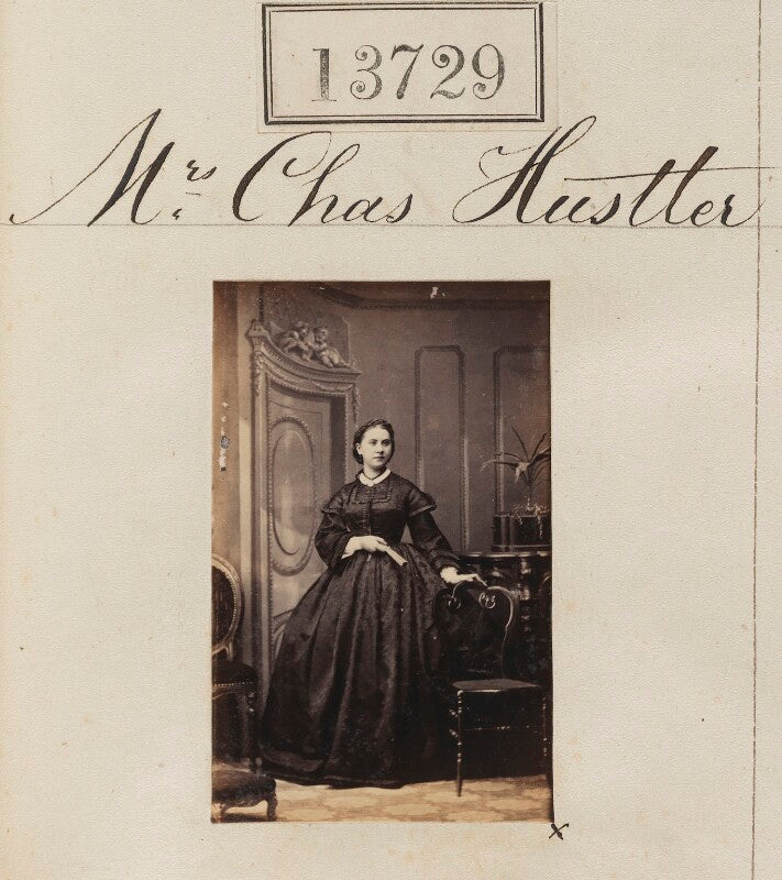 Mrs charles hustler npg ax63360