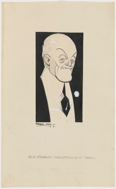 Sir robert abbott hadfield, 1st bt npg d4054