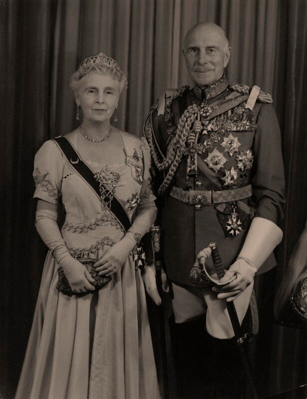 Princess alice, countess of athlone; prince alexander cambridge, earl of athlone npg x74242