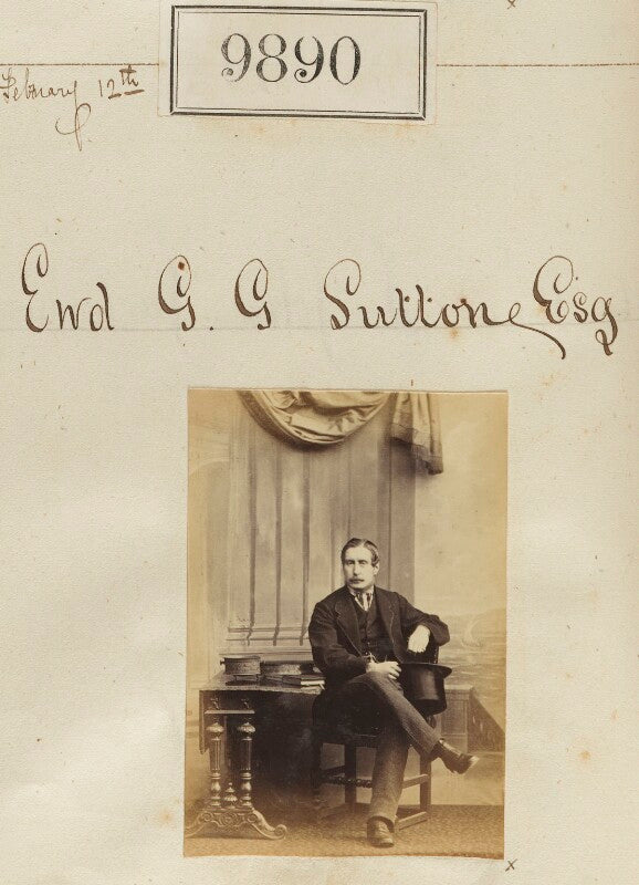 Edward g.g. sutton npg ax59611