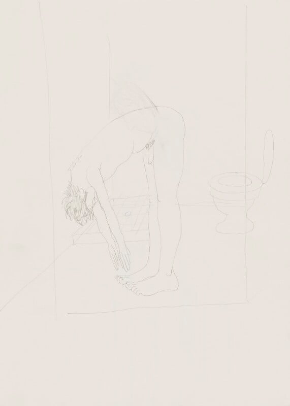 Stuart pearson wright: study for film installation ('moment in a man's day') npg 6745(5)