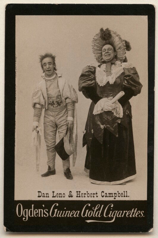 Dan leno; herbert campbell npg x193114