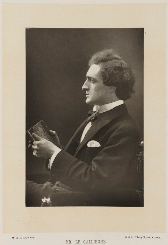 Richard thomas le gallienne npg ax27898