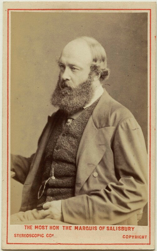 Robert gascoyne cecil, 3rd marquess of salisbury npg ax28462