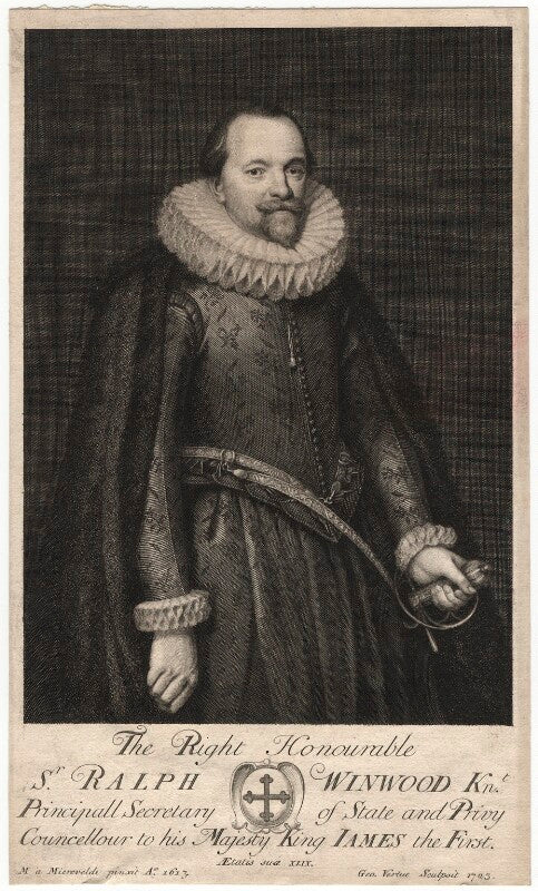 Sir ralph winwood npg d17977