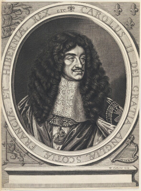 King charles ii npg d22696