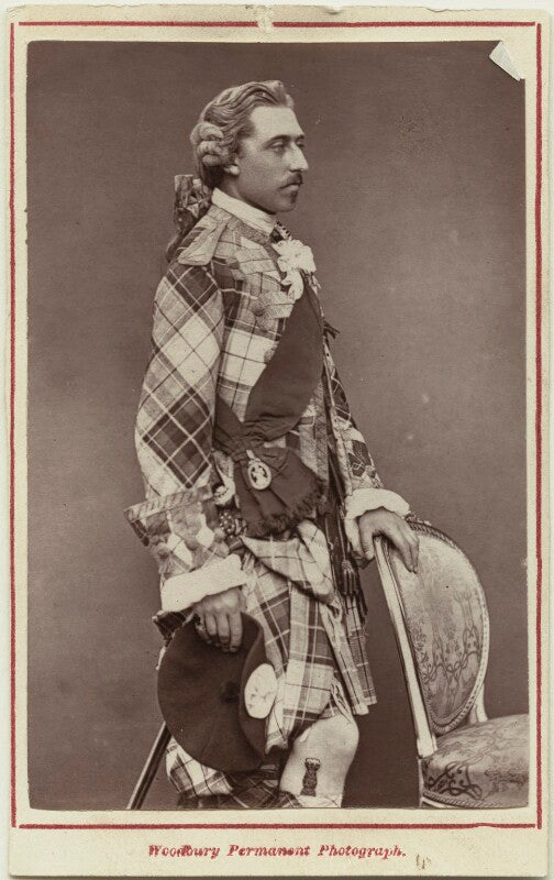 Prince arthur, 1st duke of connaught and strathearn as prince charlie npg ax131372