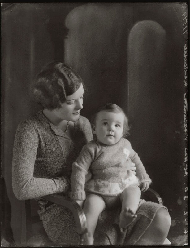 Nell vere montagu (née stead), duchess of manchester; sidney arthur robin george drogo montagu, 11th duke of manchester npg x124870