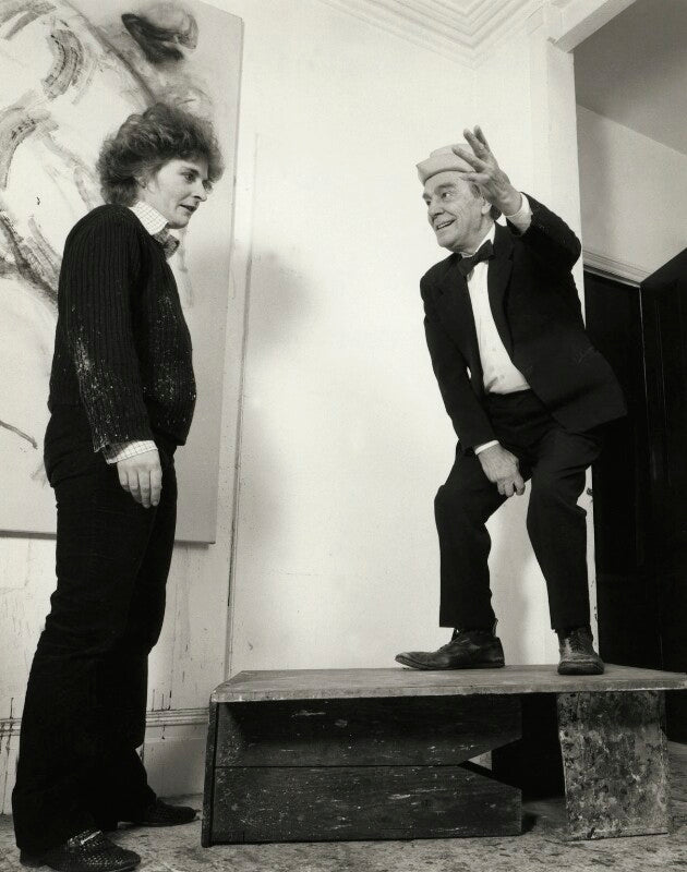 Maggi hambling; max wall npg x126705