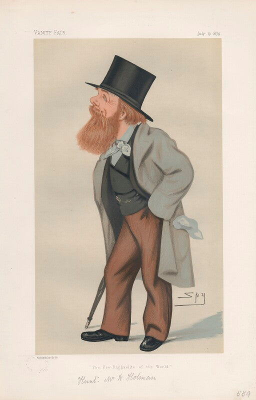 William holman hunt ('men of the day. no. 200.') npg d43914