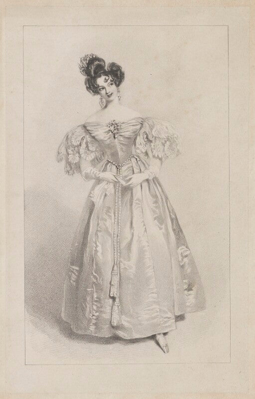 Harriett deborah lacy (née taylor) as lady honoria howard in 'the school for coquettes' npg d41841