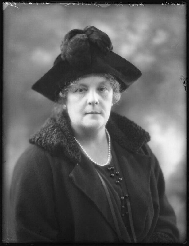 Maud helen gretton (née eveleigh de moleyns), lady gretton npg x75237