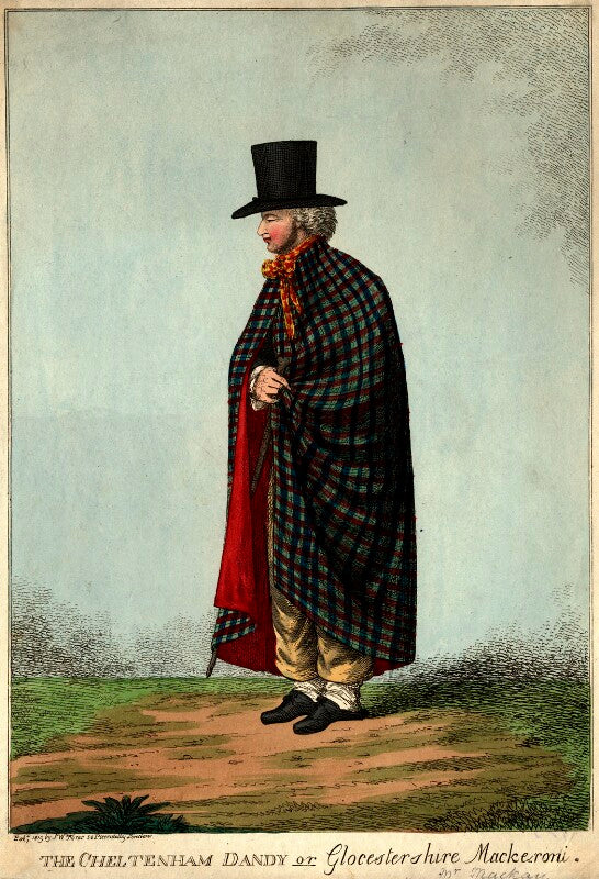 The cheltenham dandy or glocestershire mackeroni (mr mackay) npg d9171