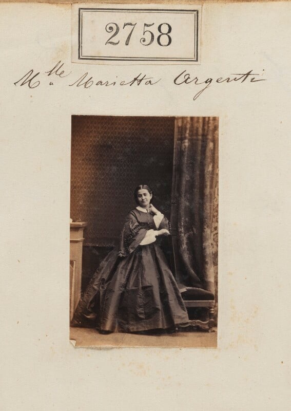 Marietta sechiari (née argenti) npg ax52147