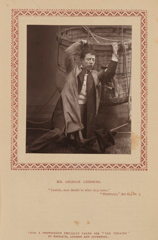 George giddens as dr glynn in 'the balloon' npg ax9348