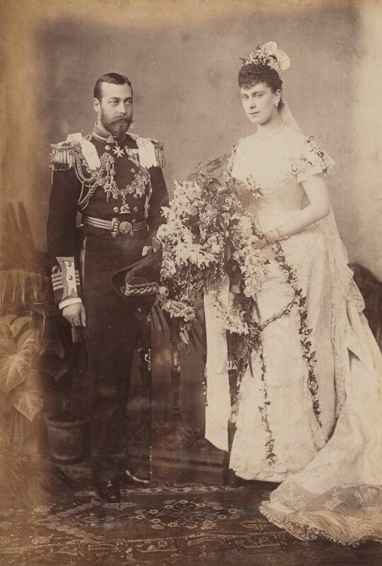 King george v; queen mary npg p1700(2a)