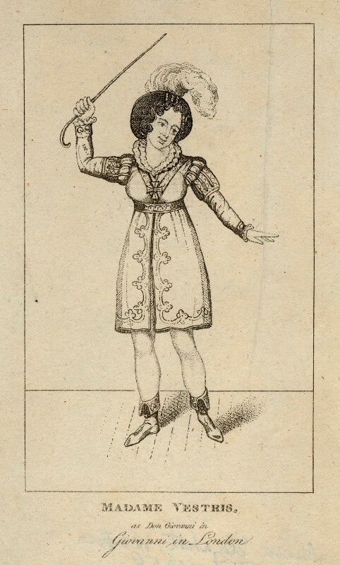 Madame vestris as don giovanni npg d5234