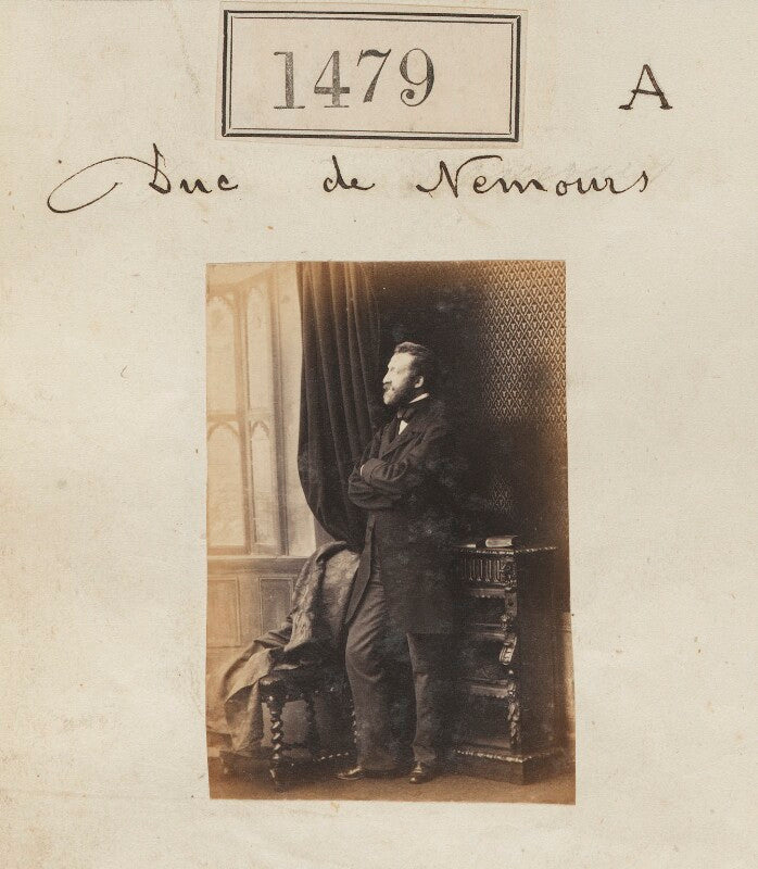 Louis charles philippe raphaël d'orléans, duc de nemours npg ax50876