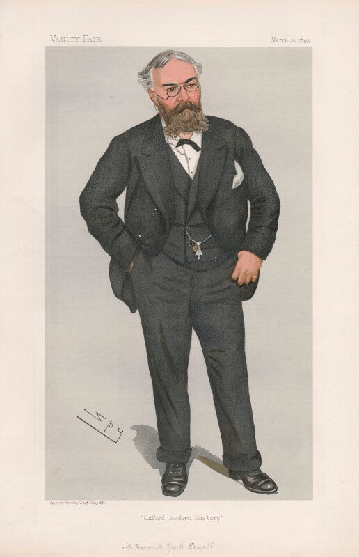 Frederick york powell ('men of the day. no. 615.') npg d44743
