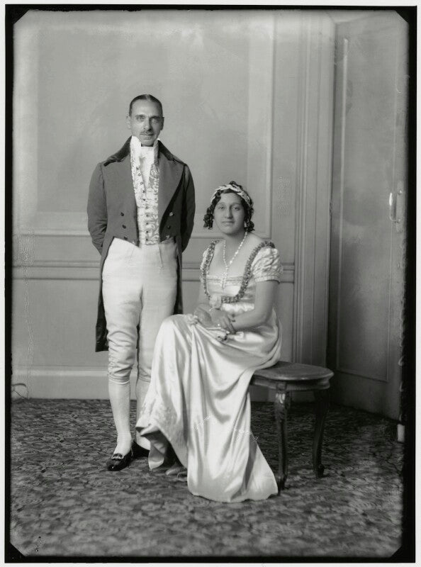 Sir julien cahn, 1st bt; phyllis muriel (née wolfe), lady cahn npg x150521