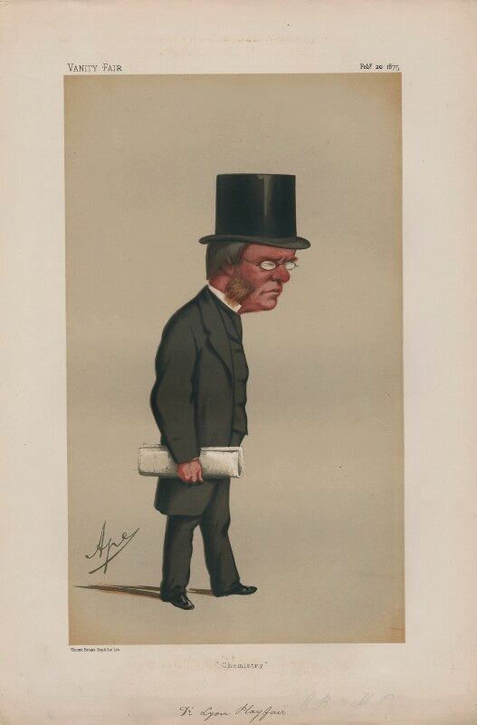 Lyon playfair, 1st baron playfair ('statesmen. no.195.') npg d43680