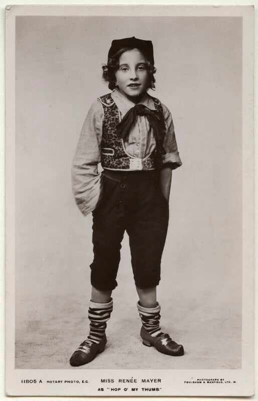 Renée mayer as hop in 'hop o' my thumb' npg ax160116