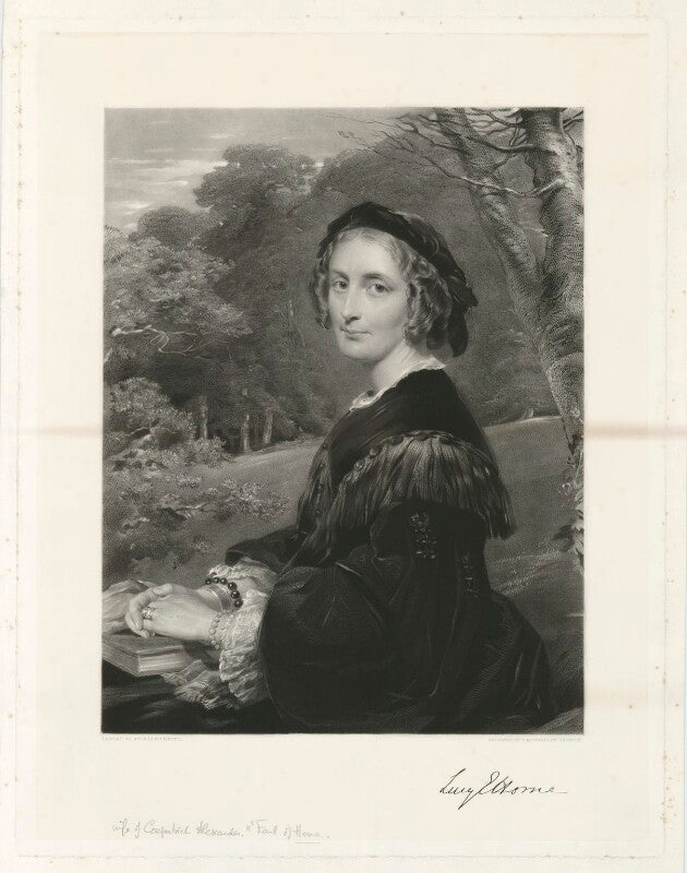 Lucy elizabeth home (née montagu scott), countess of home npg d35941