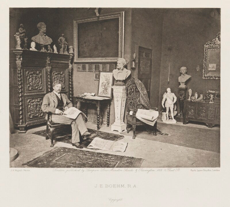 Sir joseph edgar boehm, 1st bt npg ax27832