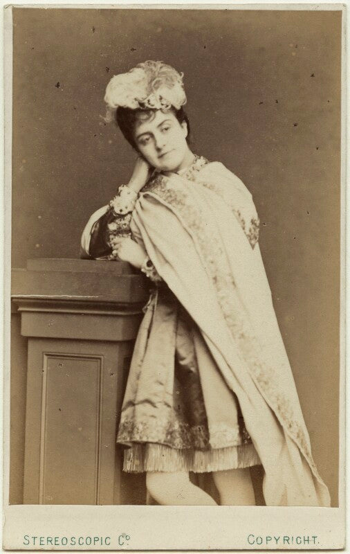 Fanny josephs as prince buttercup in 'the white fawn' npg ax28475
