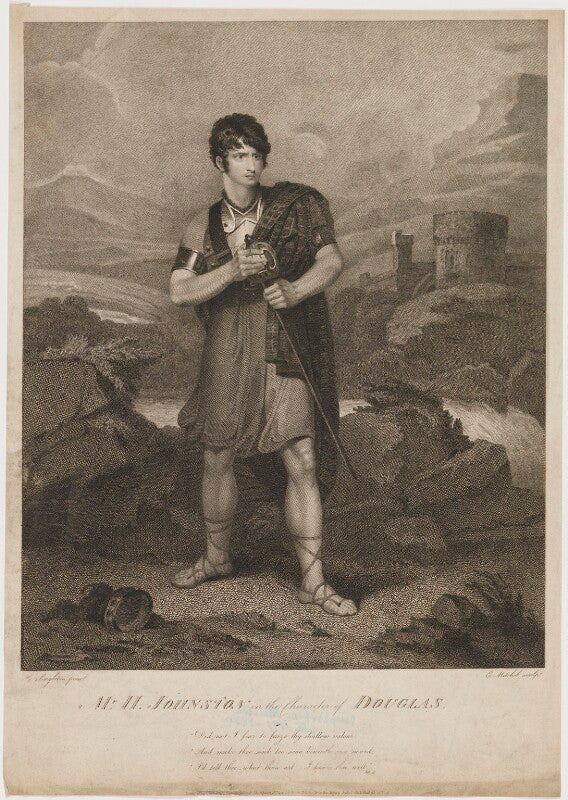 Henry erskine johnston in the character of douglas npg d36548