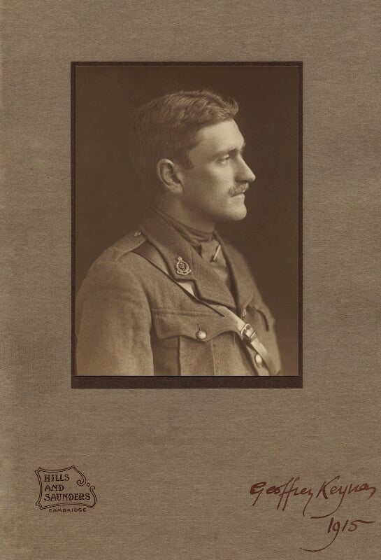 Sir geoffrey langdon keynes npg x19128