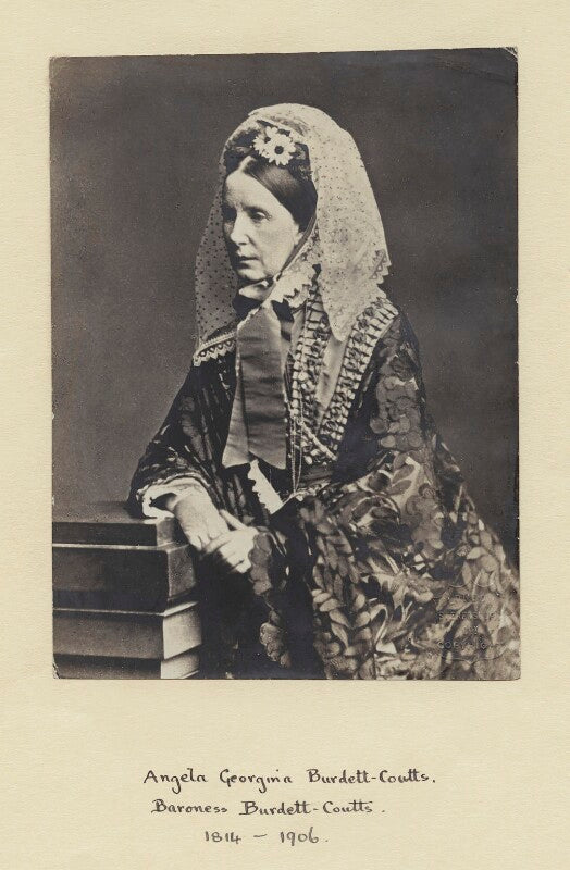 Angela burdett coutts, baroness burdett coutts npg x4891