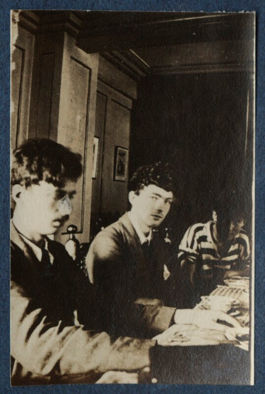 Aldous huxley; mark gertler; (arthur) richard murry npg ax140598