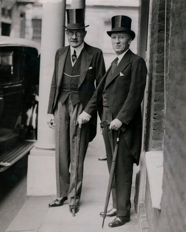 George herbert hyde villiers, 6th earl of clarendon; rowland thomas baring, 2nd earl of cromer npg x184316