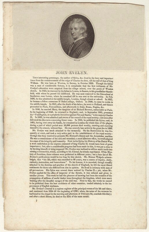 John evelyn npg d30351