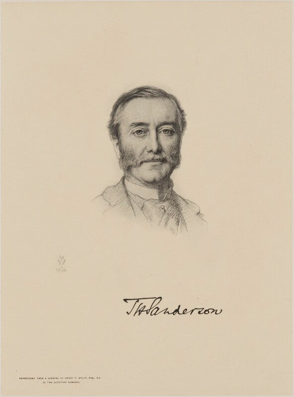 Thomas henry sanderson, 1st baron sanderson npg d18077