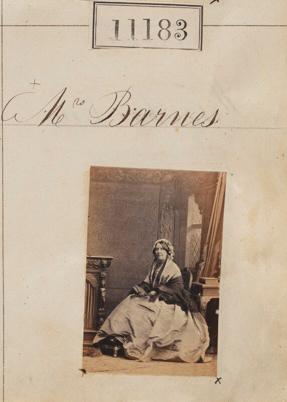 Mrs barnes npg ax60882
