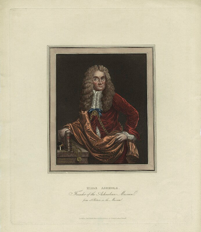 Elias ashmole npg d29107
