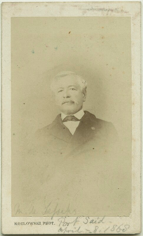 Ferdinand marie, vicomte de lesseps npg x36276