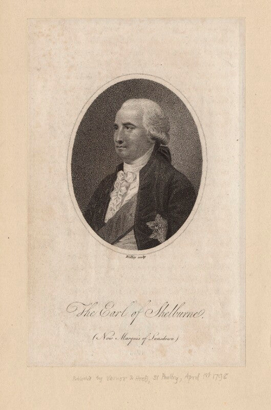 William petty, 1st marquess of lansdowne (lord shelburne) npg d4419