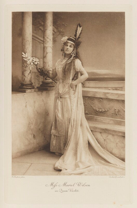 Muriel wilson as queen vashti npg ax41101