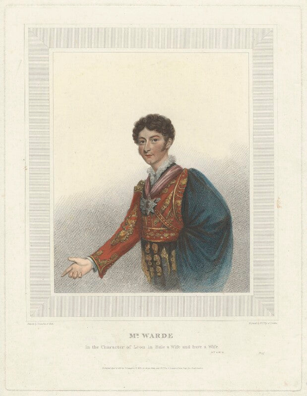 James prescott warde in the character of leon in 'rule a wife and have a wife' npg d37490