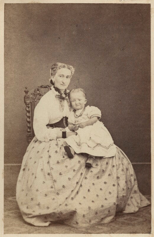 Madame eustace with child npg ax46369