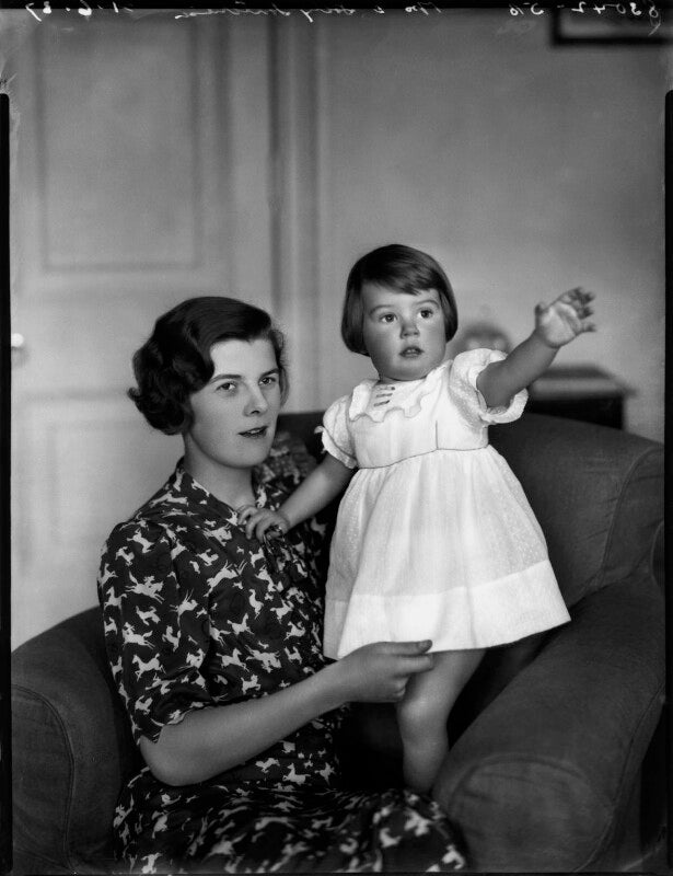 Barbara mary hely hutchinson (née wyld); rose mary fernie (née hely hutchinson) npg x153066