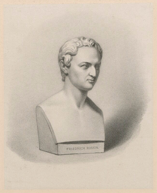 Friedrich august rosen npg d21815