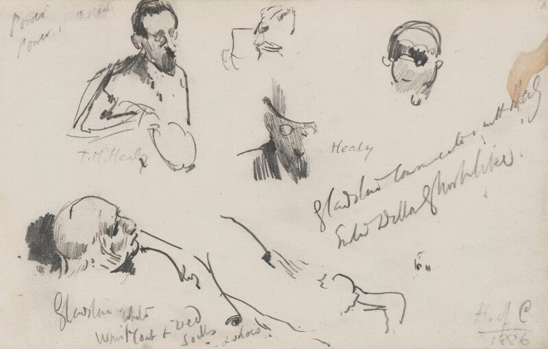 William ewart gladstone; timothy michael healy npg 2319