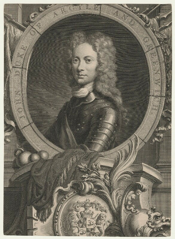 John campbell, 2nd duke of argyll and greenwich npg d21422