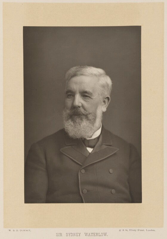 Sir sydney hedley waterlow, 1st bt npg ax15983